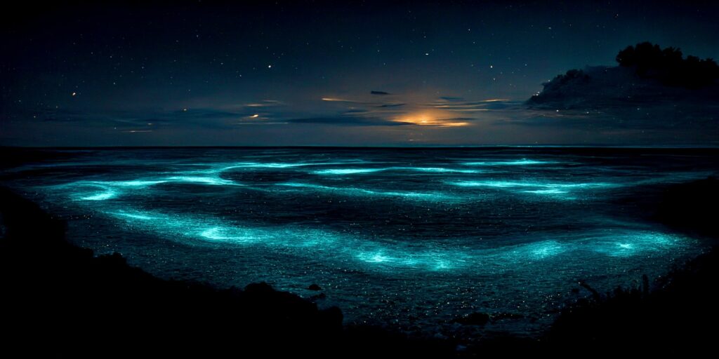 Explore 7 Must-See Bioluminescent Beaches in the World in 2024