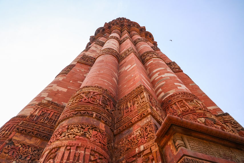 Explore the old buildings and landmarks in Delhi.
