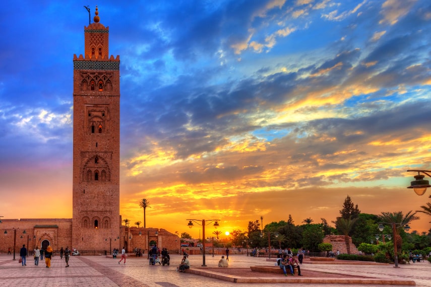 Marrakech a warm destination in September