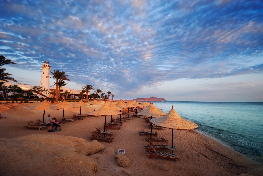 Sharm El Sheikh, Egypt a warmest destination to visit in October