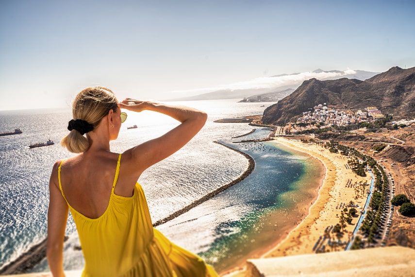 The Canary Islands a warmest destination to visit in October
