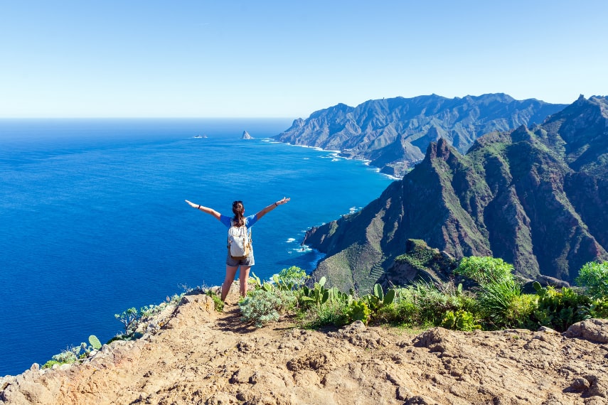 Tenerife a warm destination in november in Europe