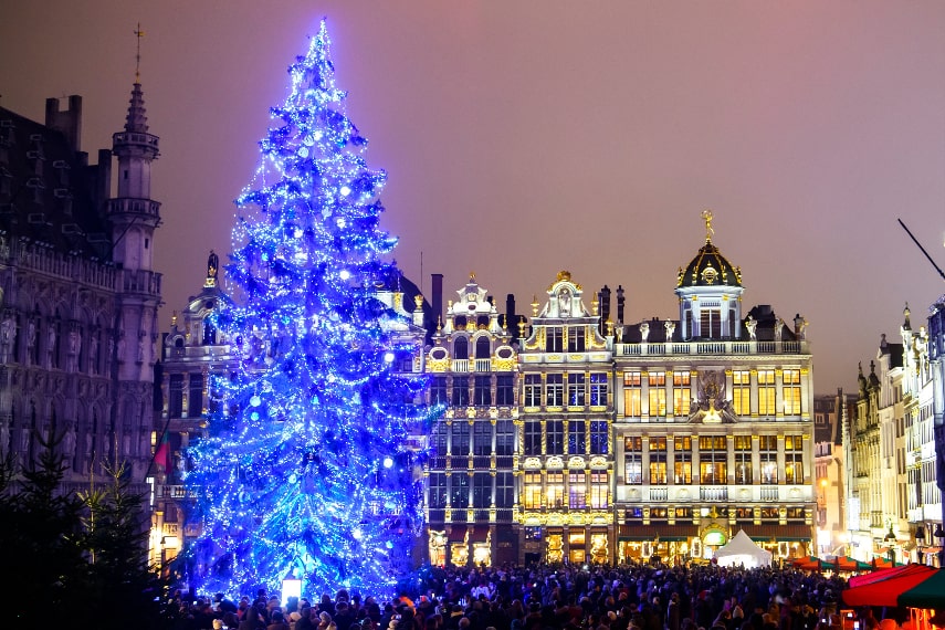 Brussels christmas market