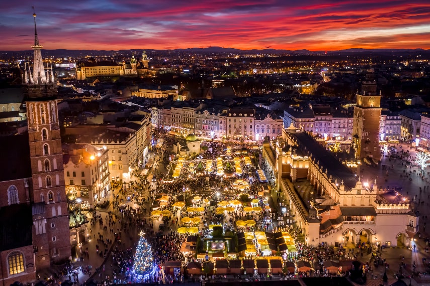 Kraków christmas market