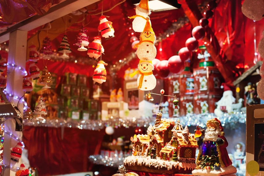 Paris christmas market