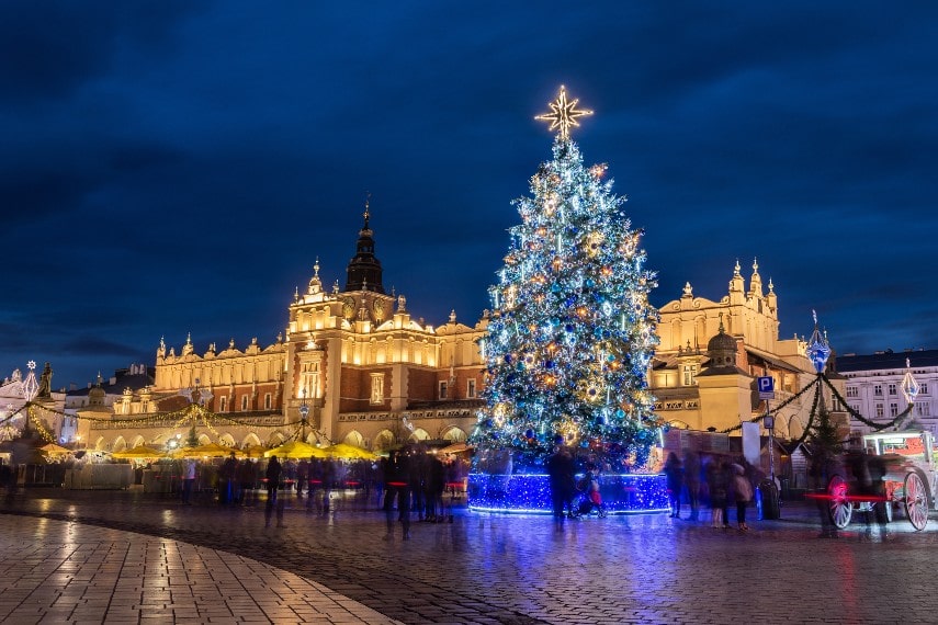 Sukiennice christmas cloth hall