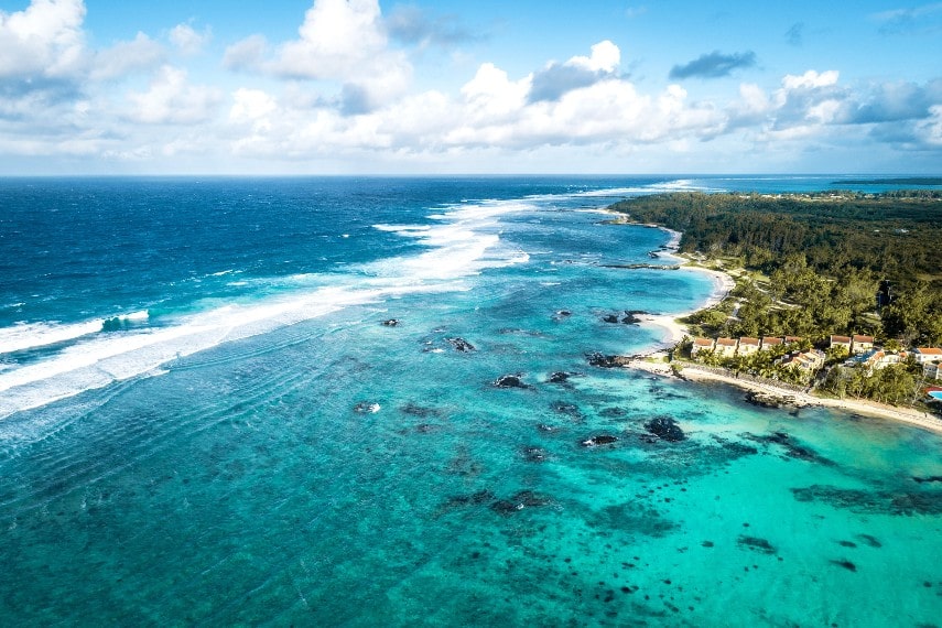 Belle mare beach visit in Mauritius 