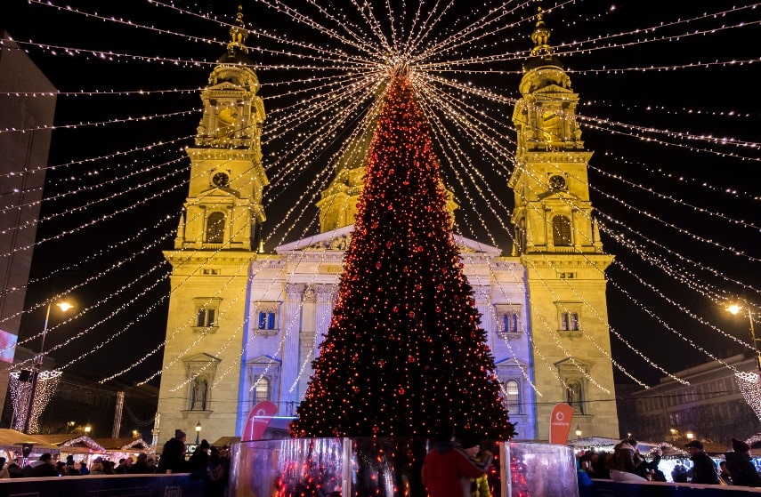 Budapest Hungary christmas market