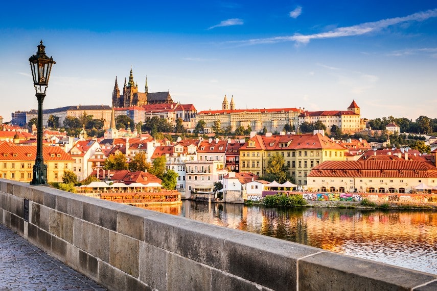 Charles bridge in Prague Czech