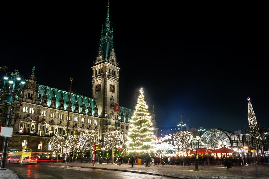 Hamburg Christmas Market a best christmas market in Germany