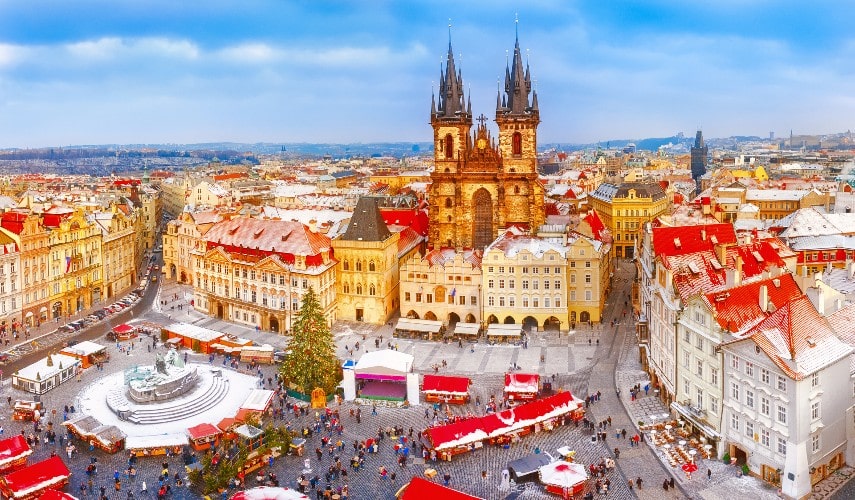 Prague Czech republic christmas market