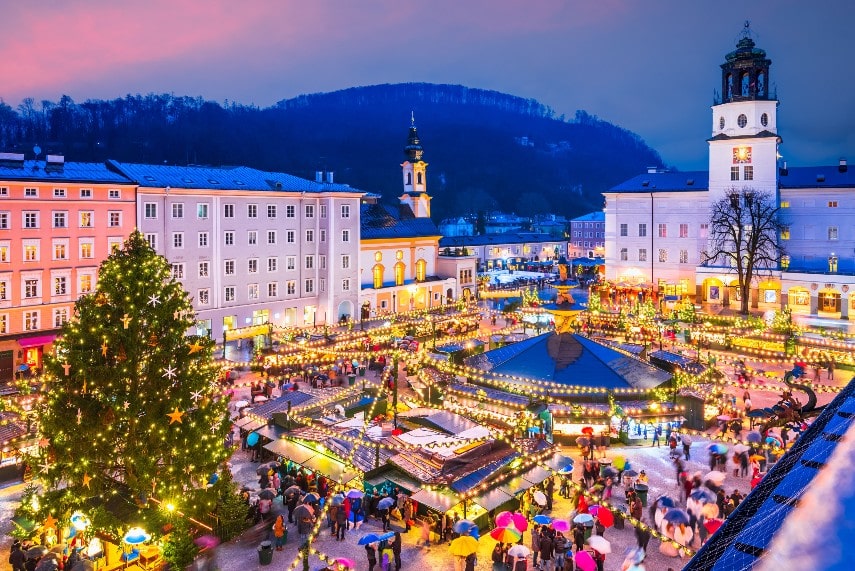 Salzburg Austria christmas market