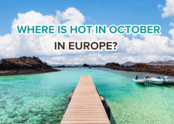 Hot in Europe in october