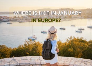 Hot in Europe in January