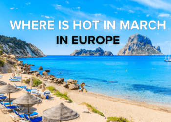 Hot place in Europe in March