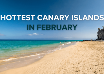 Hottest Canary islands in february