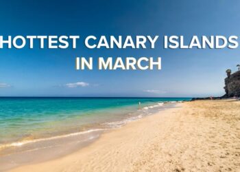 Visit hottest Canary Islands in March